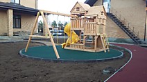 Комплексное благоустройство детской площадки . Дмитровский р-н.